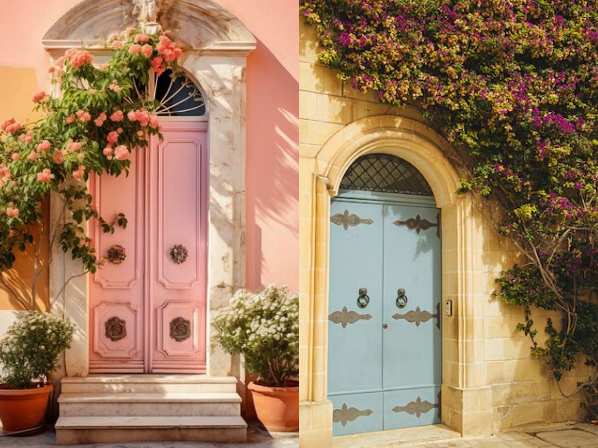 Embellish the entrance as a part of home improvement (Image via Freepik)